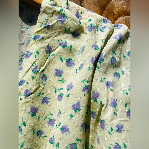 Zara kids Girls Cut Out flowers print knotted Dress - Picture 8 of 11